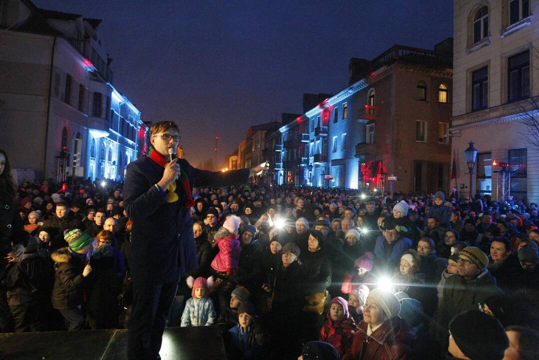 Klaipėdos šviesų festivalio atidarymas