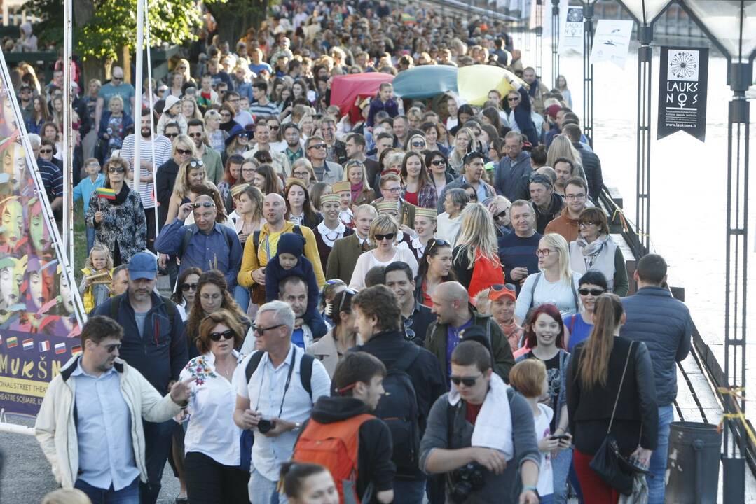 Klaipėdą drebino „Tautiška giesmė“