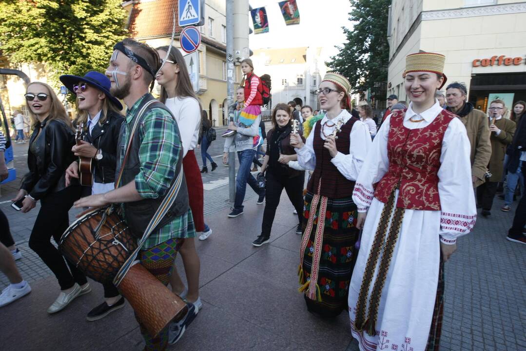 Klaipėdą drebino „Tautiška giesmė“