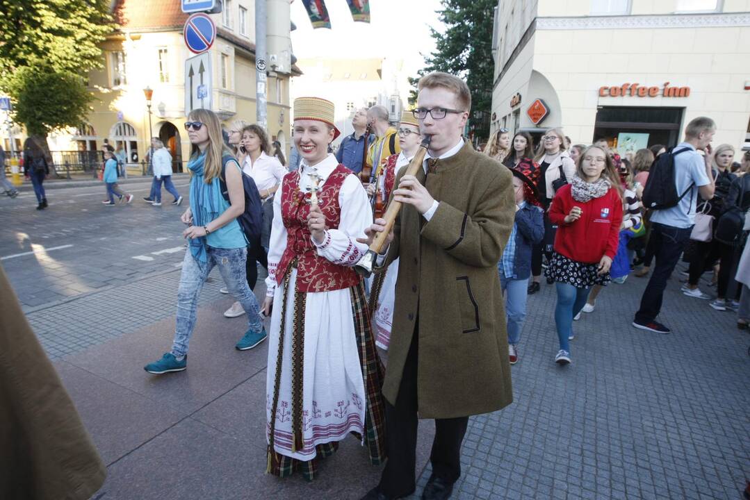 Klaipėdą drebino „Tautiška giesmė“