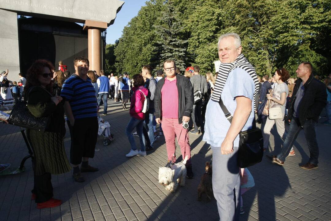 Klaipėdą drebino „Tautiška giesmė“