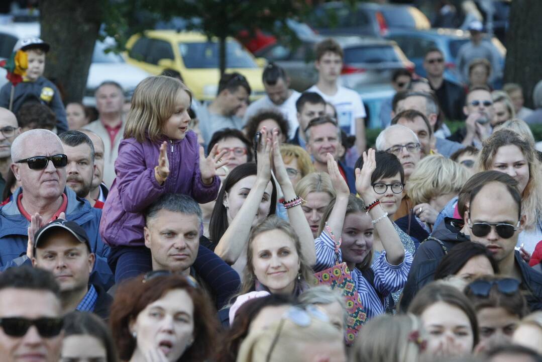 Klaipėdą drebino „Tautiška giesmė“