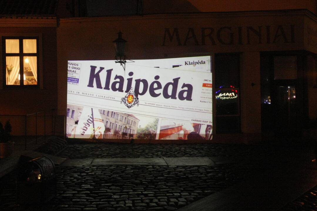 Klaipėdos šviesų festivalio atidarymas