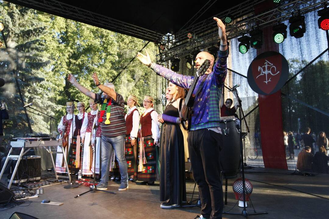 Klaipėdą drebino „Tautiška giesmė“