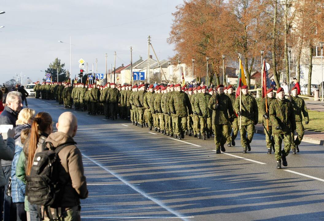 Lietuvos kariuomenės dienos šventė Gargžduose