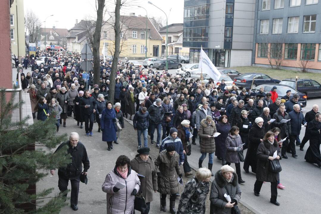 Kryžiaus kelias Klaipėdos miesto gatvėmis