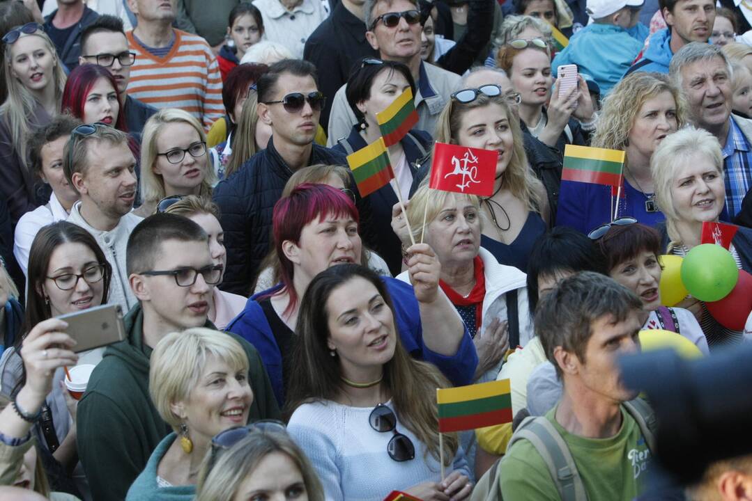 Klaipėdą drebino „Tautiška giesmė“