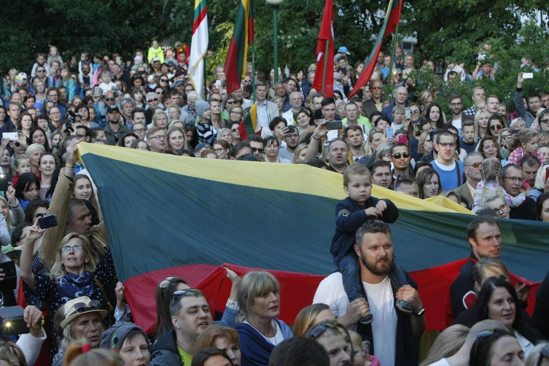 Klaipėdą drebino „Tautiška giesmė“