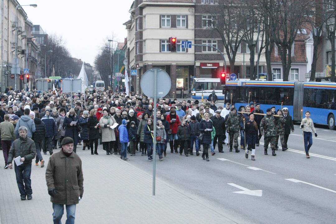 Kryžiaus kelias Klaipėdos miesto gatvėmis