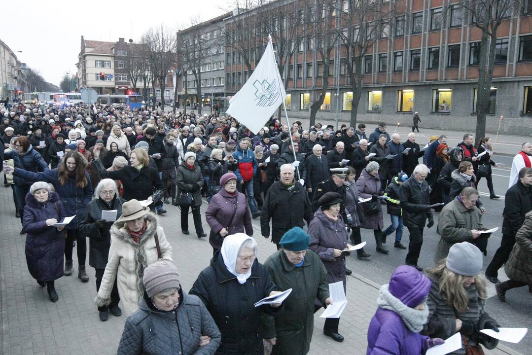 Kryžiaus kelias Klaipėdos miesto gatvėmis