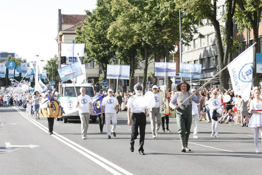 Jūros šventės eitynėse – tūkstančiai spalvų