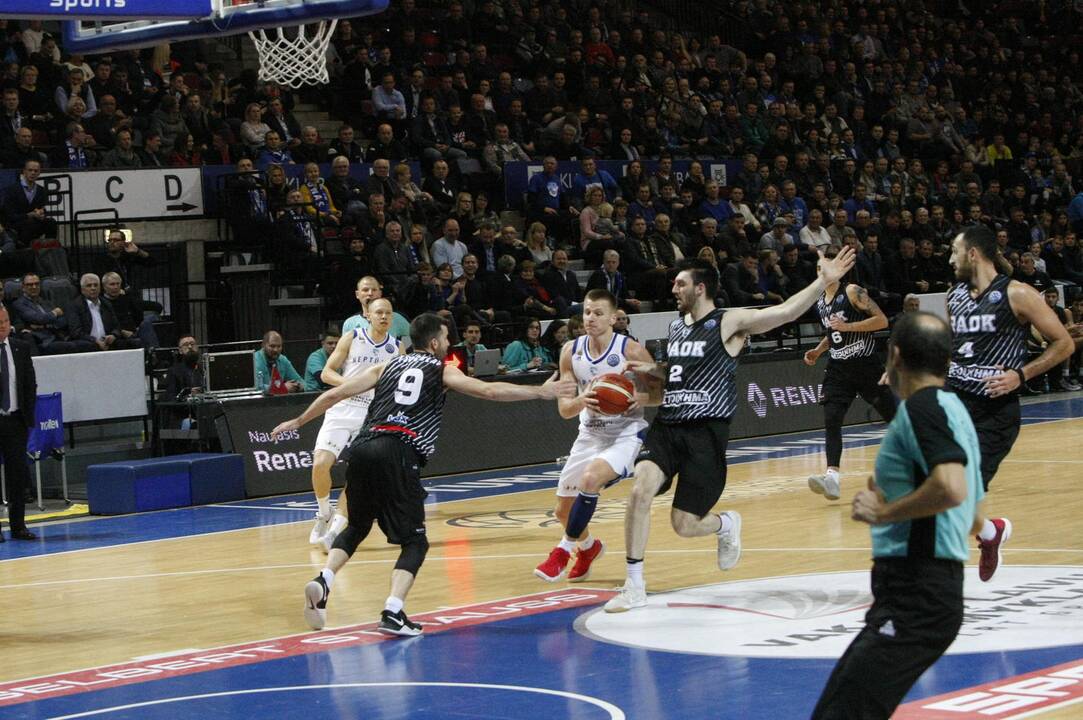 FIBA Čempionu lyga: „Neptūnas“ –  PAOK