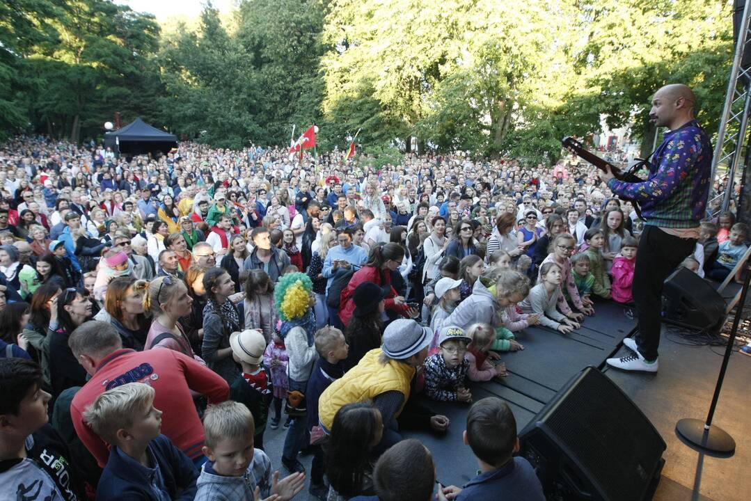 Klaipėdą drebino „Tautiška giesmė“