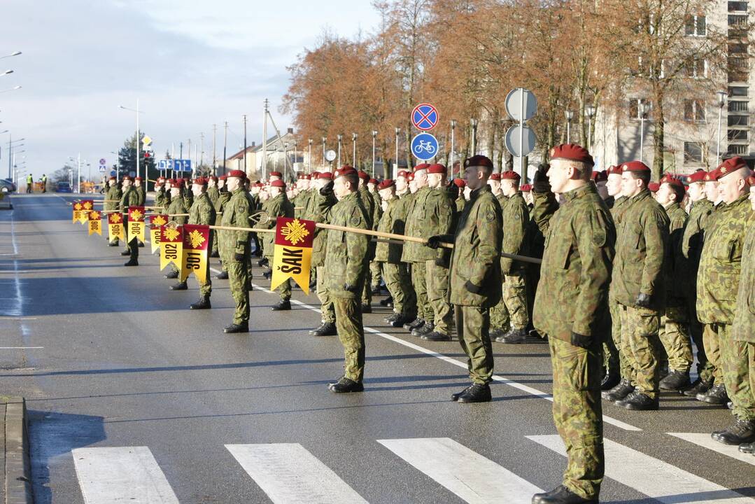 Lietuvos kariuomenės dienos šventė Gargžduose