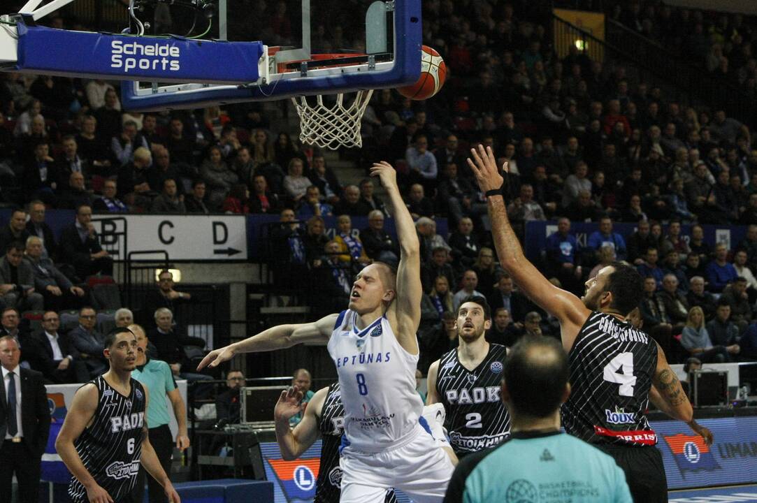 FIBA Čempionu lyga: „Neptūnas“ –  PAOK