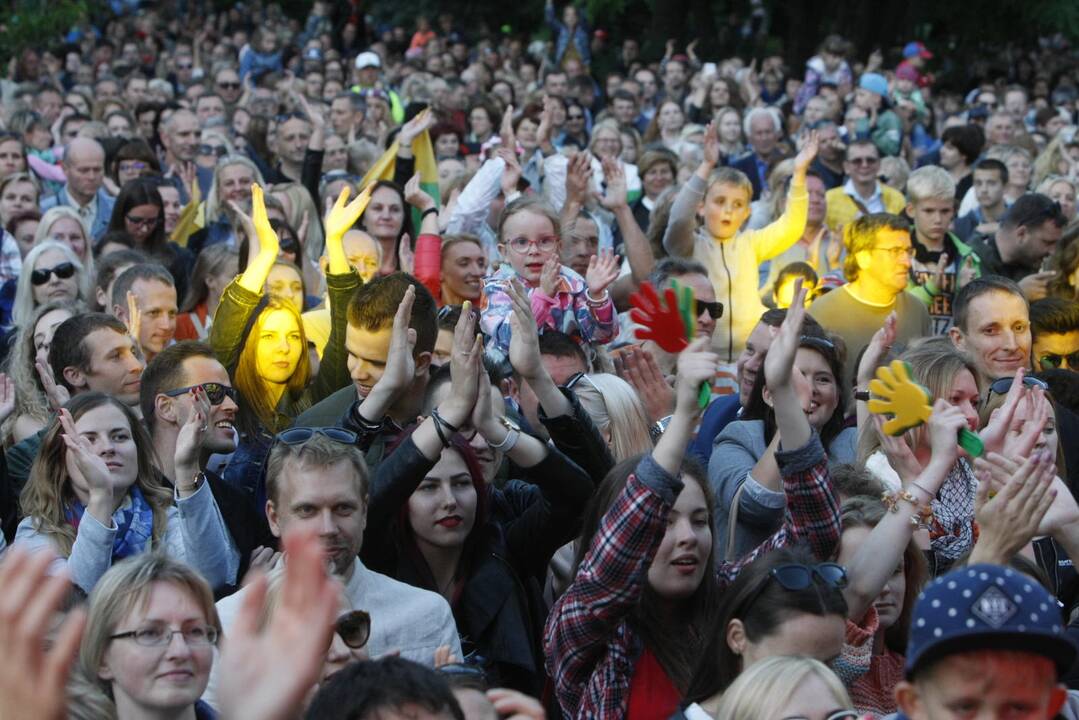 Klaipėdą drebino „Tautiška giesmė“