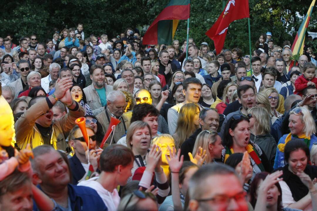 Klaipėdą drebino „Tautiška giesmė“