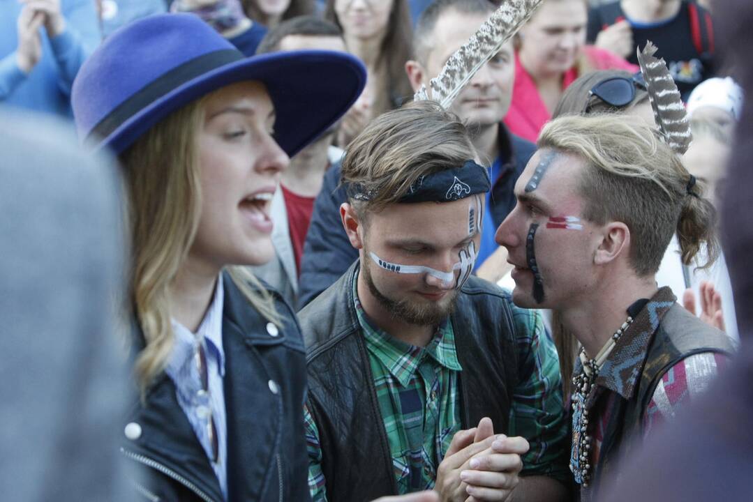Klaipėdą drebino „Tautiška giesmė“