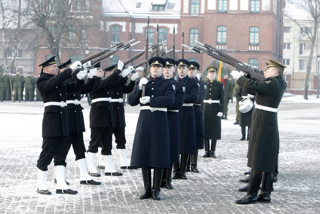 Klaipėdoje įsteigta Sausumos pajėgų Motorizuotoji pėstininkų brigada „Žemaitija“