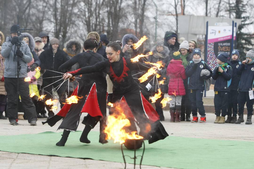 Klaipėdoje suplevėsavo Europos sporto vėliava