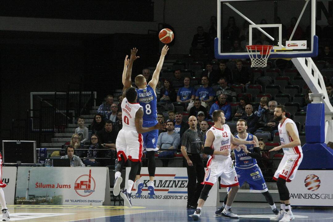 LKL ketvirfinalis "Neptūnas" - "Juventus"