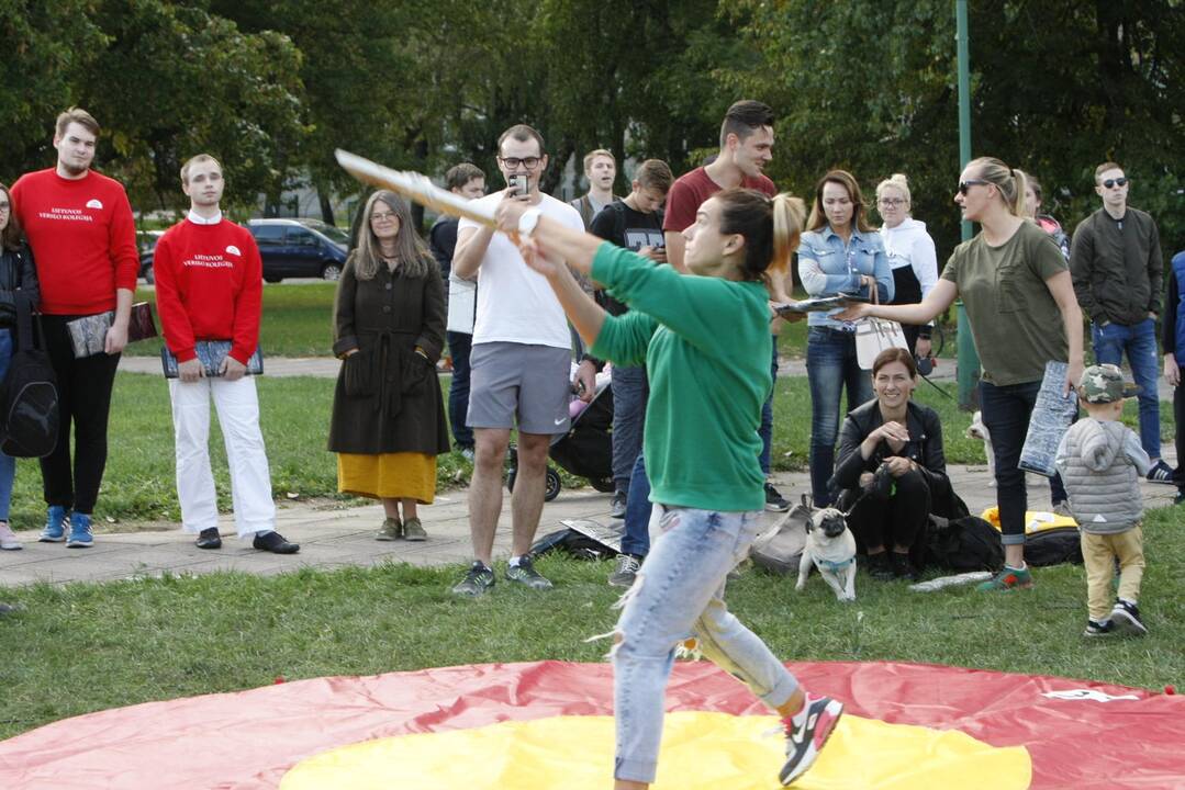 Klaviatūrų mėtymo čempionatas Klaipėdoje – rekordinis