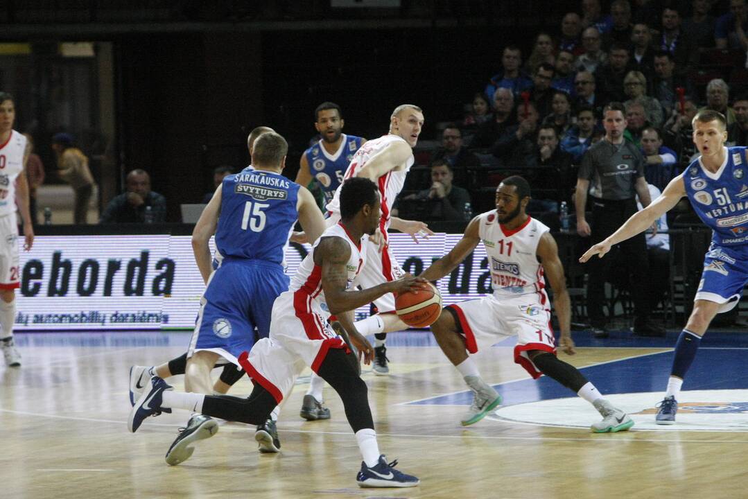 LKL ketvirfinalis "Neptūnas" - "Juventus"