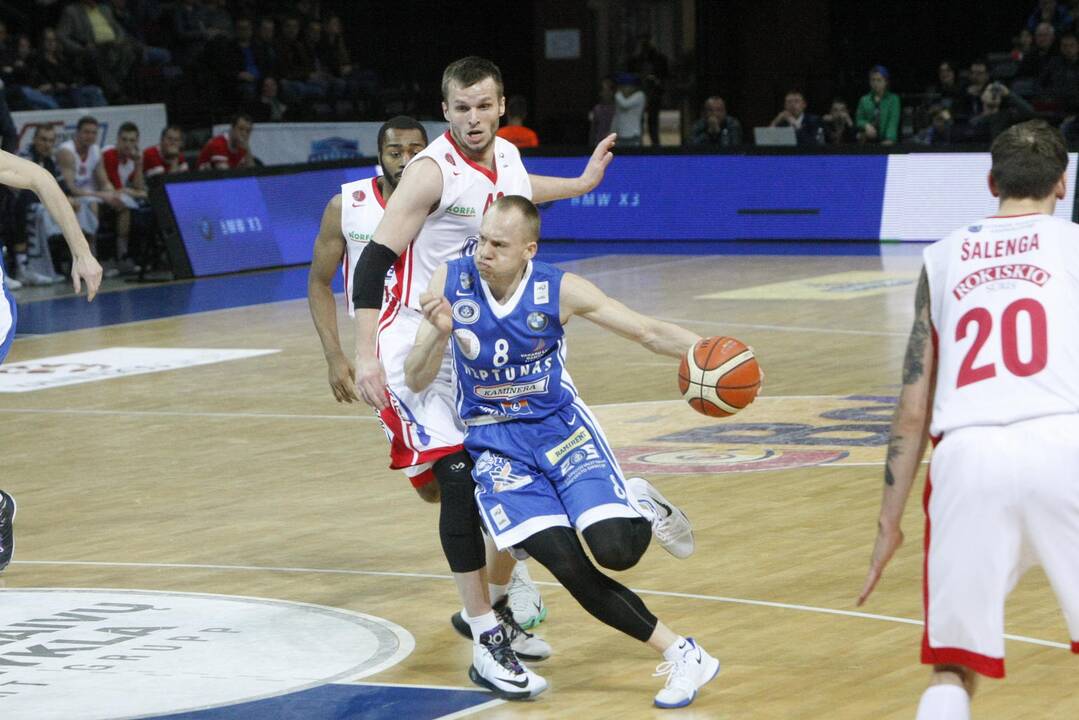 LKL ketvirfinalis "Neptūnas" - "Juventus"