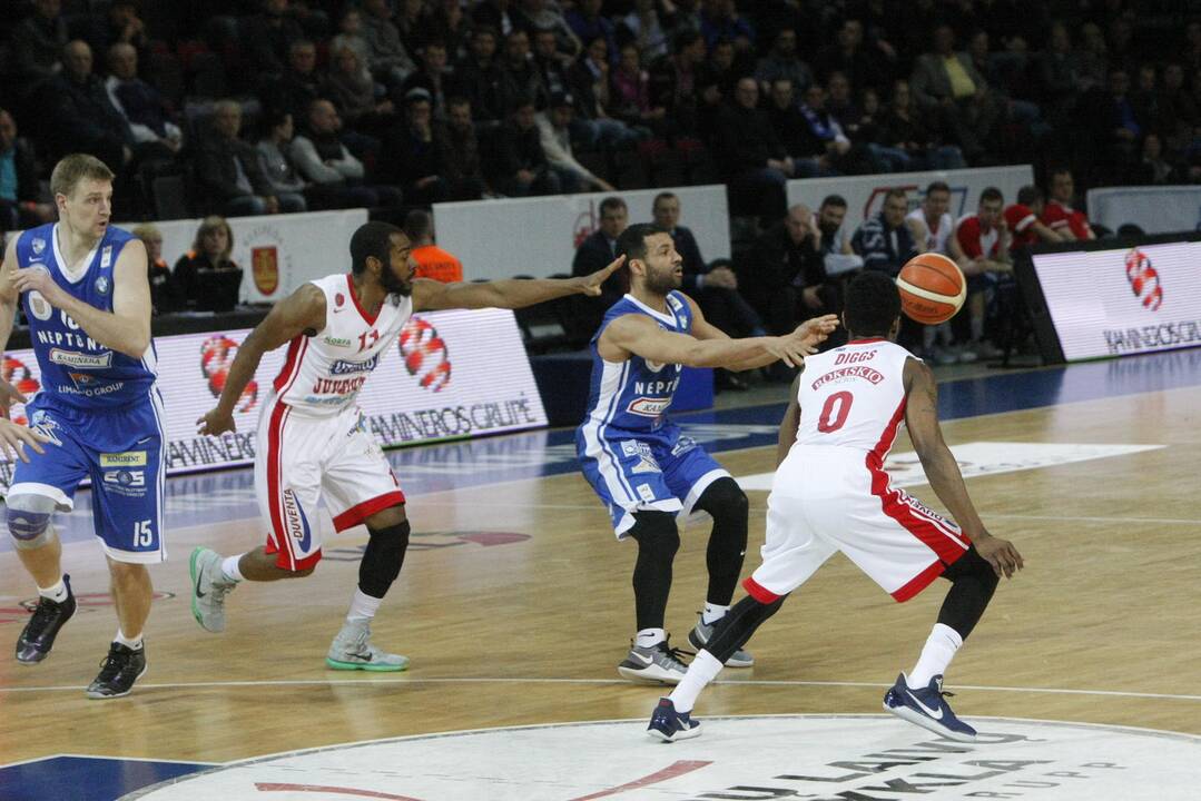 LKL ketvirfinalis "Neptūnas" - "Juventus"