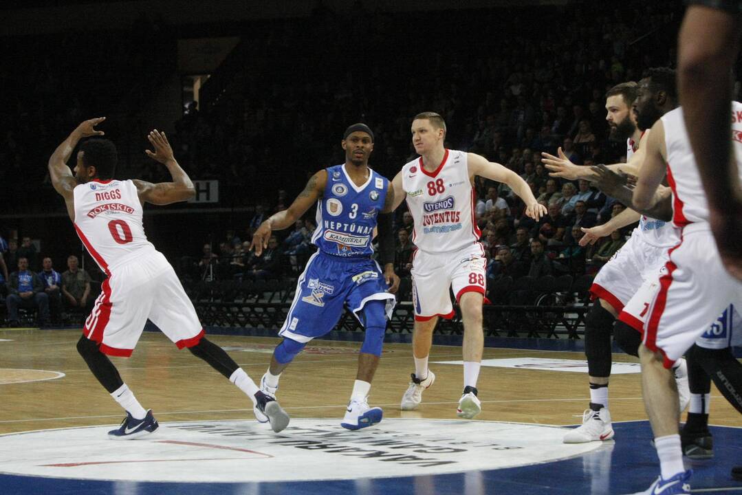 LKL ketvirfinalis "Neptūnas" - "Juventus"