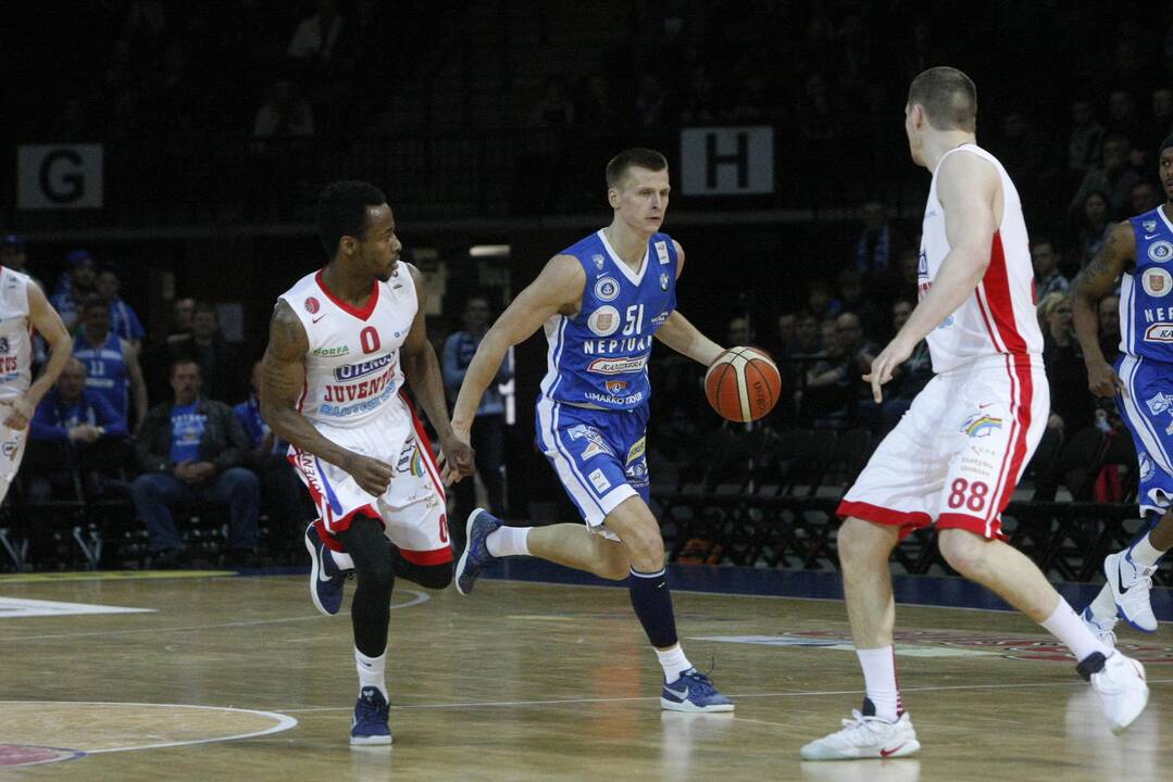 LKL ketvirfinalis "Neptūnas" - "Juventus"