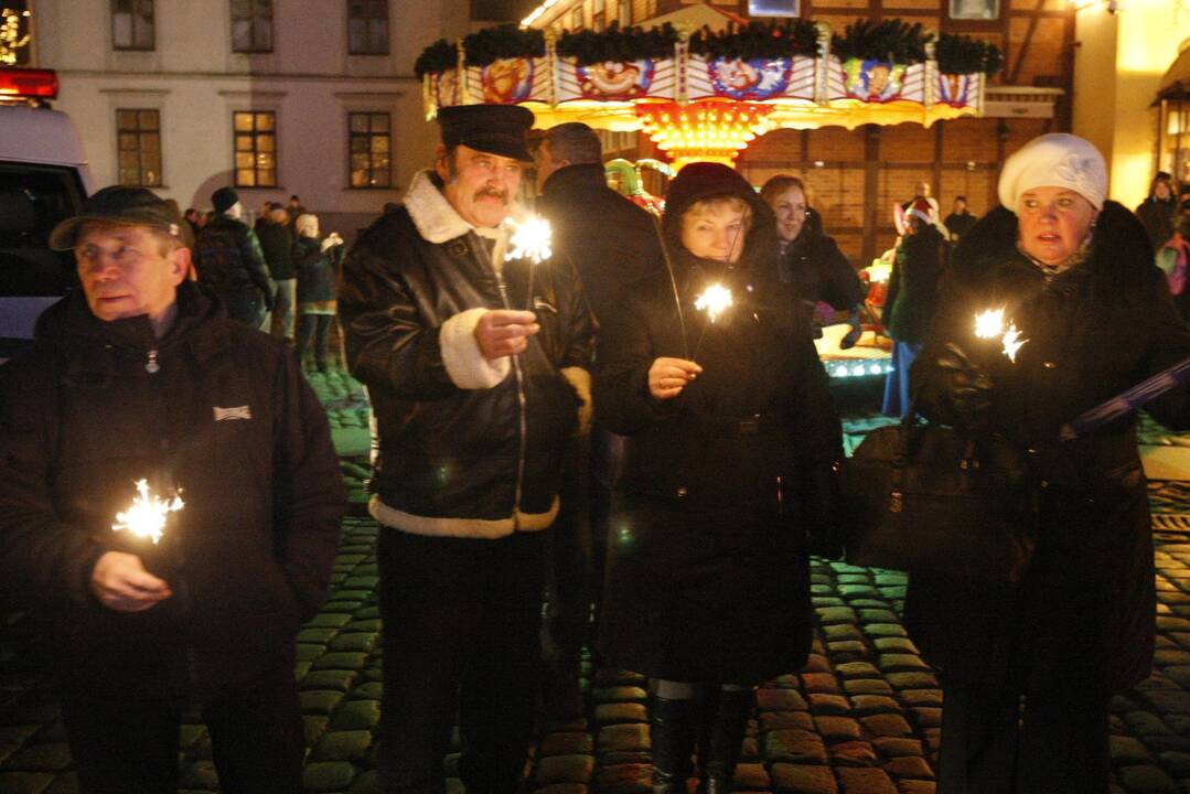 Klaipėdiečiai įžengė į 2014-uosius metus