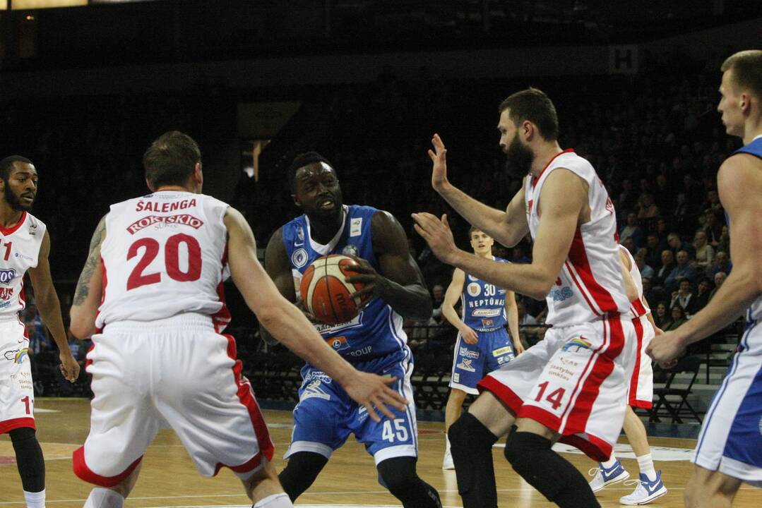 LKL ketvirfinalis "Neptūnas" - "Juventus"