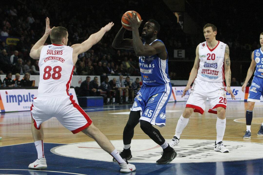 LKL ketvirfinalis "Neptūnas" - "Juventus"