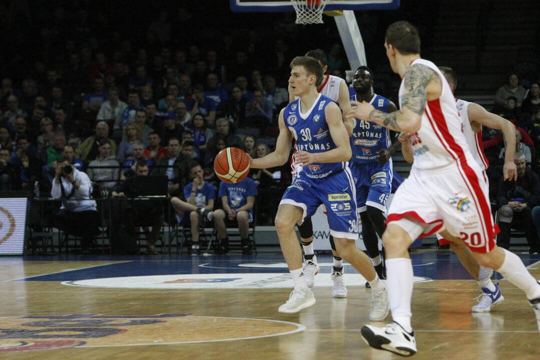 LKL ketvirfinalis "Neptūnas" - "Juventus"