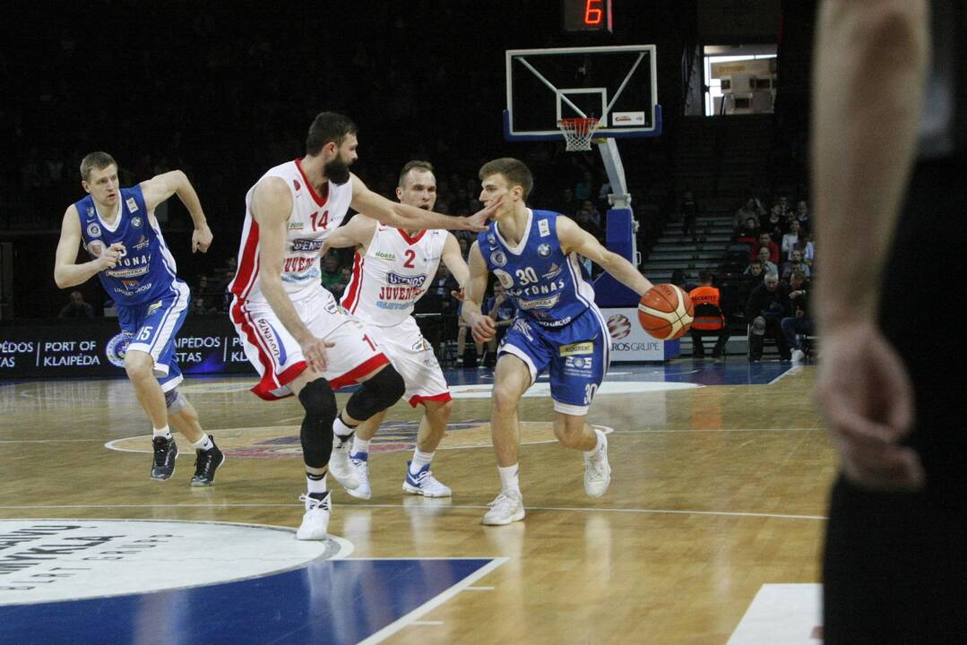 LKL ketvirfinalis "Neptūnas" - "Juventus"