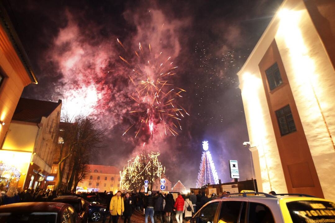 Klaipėdiečiai įžengė į 2014-uosius metus