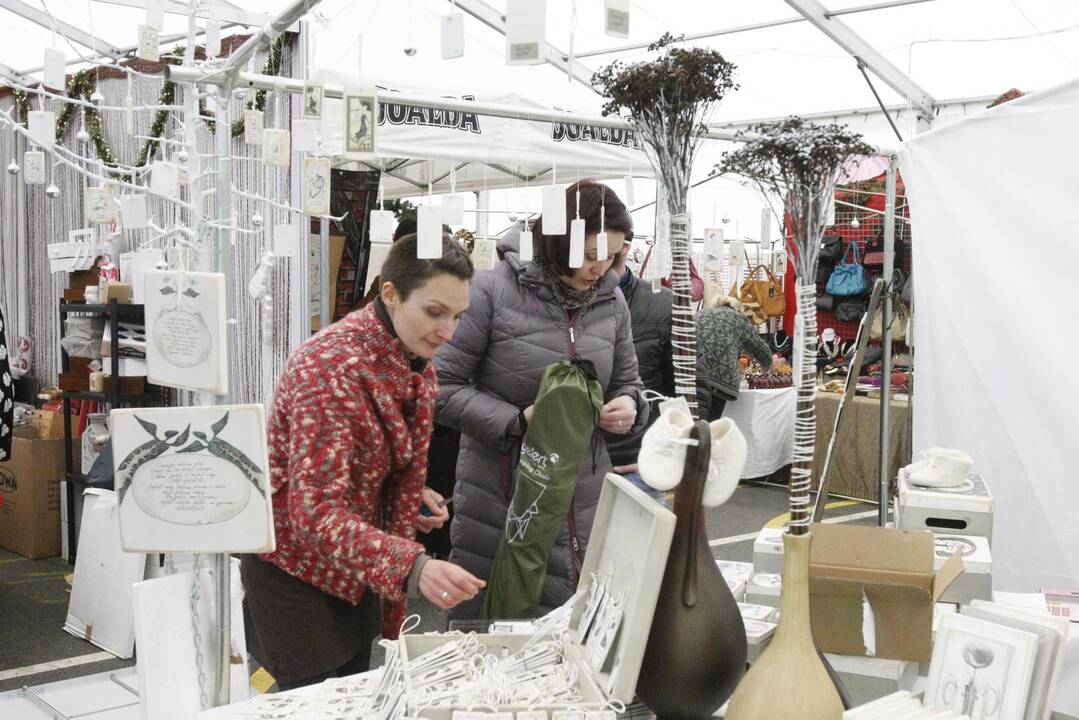 Klaipėdoje atidaryta kalėdinė mugė