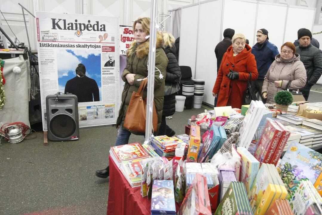 Klaipėdoje atidaryta kalėdinė mugė