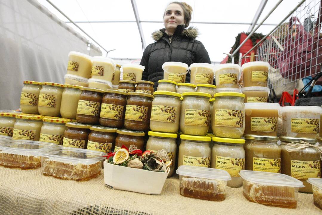 Klaipėdoje atidaryta kalėdinė mugė