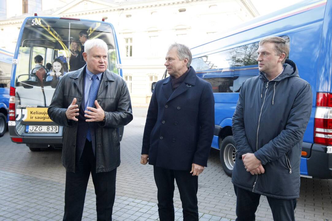 Klaipėdos gatvėse – nauji mažieji autobusai