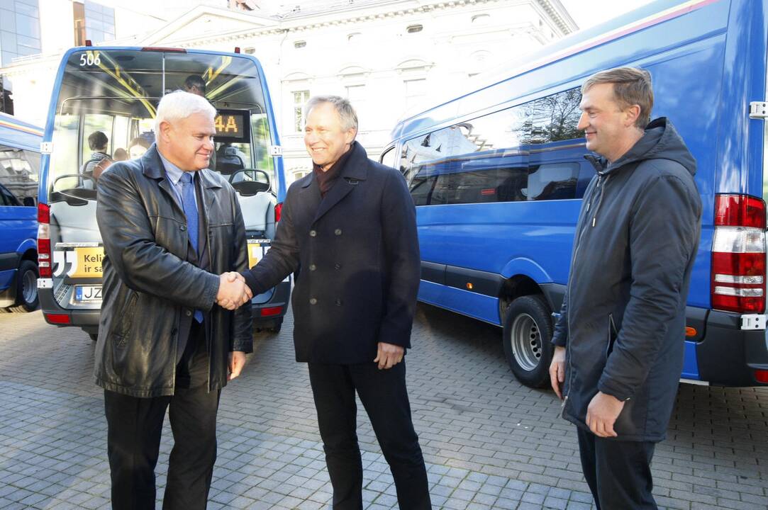 Klaipėdos gatvėse – nauji mažieji autobusai