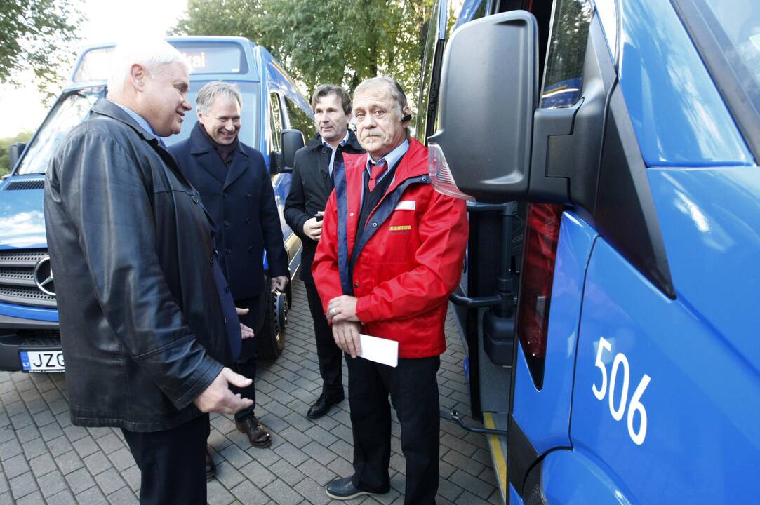 Klaipėdos gatvėse – nauji mažieji autobusai