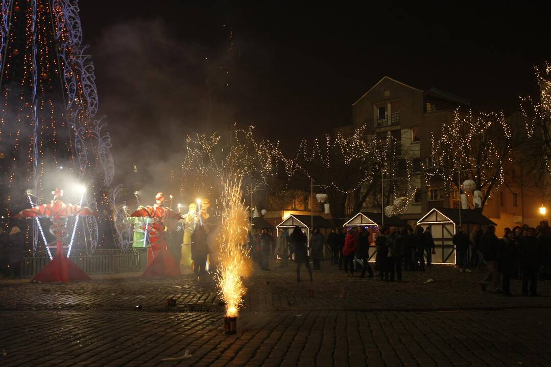 Klaipėdiečiai įžengė į 2014-uosius metus