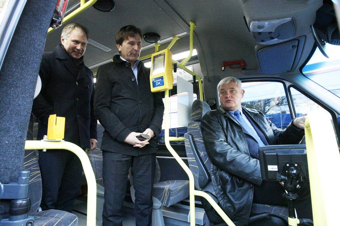 Klaipėdos gatvėse – nauji mažieji autobusai