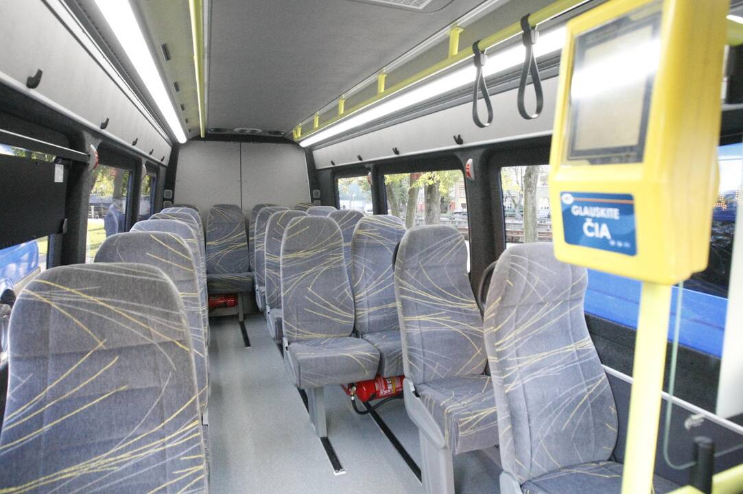 Klaipėdos gatvėse – nauji mažieji autobusai