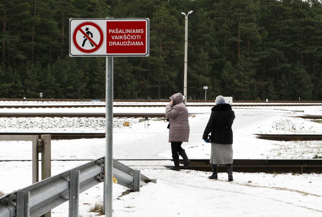 Klaipėdiečius trikdo įspėjimas prie bėgių