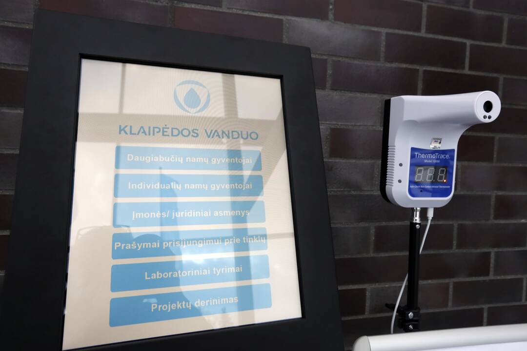 Duris atvėrė atnaujintas bendrovės „Klaipėdos vanduo“ klientų aptarnavimo centras