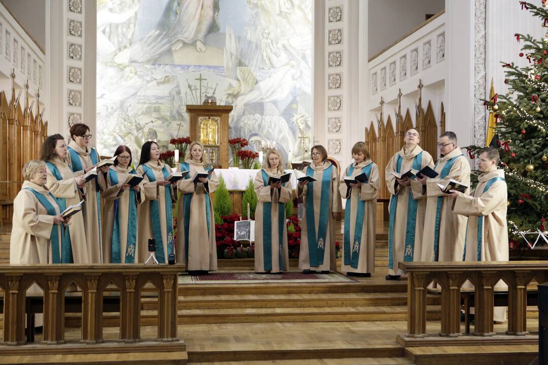 Marijos Taikos Karalienės bažnyčioje skambėjo sakralinės giesmės