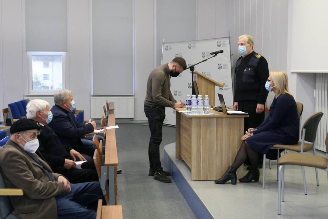 Klaipėdoje Seimo narių buvo prašoma vykdyti rinkėjų valią